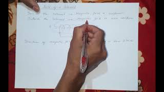 11 #Pattern of Magnetic field due to current in a solenoid# #Mag field of a solenoid# #Electromagnet