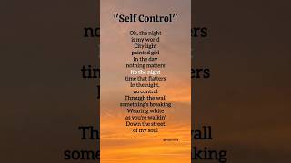 "Self Control"~ Laura Branigan #shorts #ytshorts ​#lyrics​ #song #selfcontrol​ #laurabranigan​