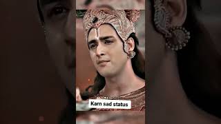 आपके पास संभावना भी थी 😔🥺#mahabharat #vasudevkrishna  #suryaputrakarn  karn sad moment 🥺😔