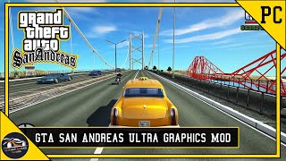 GTA San Andreas (HIGH GRAPHIC MOD) for 1GB RAM | Installation in Low End PC | 100% Working