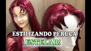 Estilizando peruca de Cosplay: Franja com gominhos