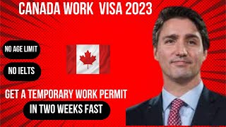 GOOD NEWS: Get Ready For 2023! How to Secure Your Canada Temporary Work Permit