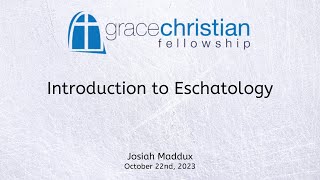 Introduction to Eschatology