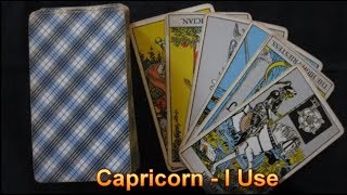 Tarot Spreads: Capricorn - I Use