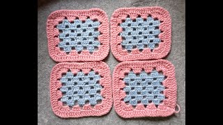 Crocheted cubes