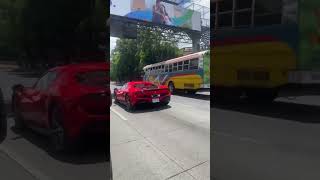 Ferrari 296 GTS visto en las calles de El Salvador 🇸🇻 #elsalvador #suscribete #shorts