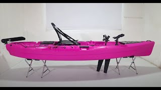 Bay Sports Pedal Flap Kayak - 3.4m Sit-On-Top Pedal Fishing Kayak