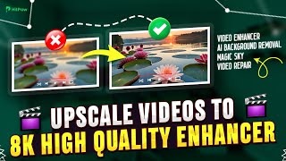 Make Money with AI Tool 🔥 How to Upscale Videos to 8k with Free AI Tool HitPaw Video Enhancer 2024