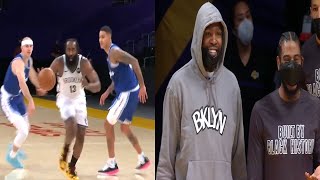 Kevin Durant Laughing His *ss Off After James Harden Embarrassed The Whole Lakers Defense!!