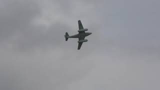 Me262 RIAT 2023 flight and runway exit