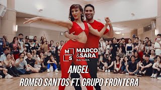 Grupo Frontera ft. Romeo Santos - ÁNGEL / Marco y Sara Bachata workshop dance bailando en JAPON 2024