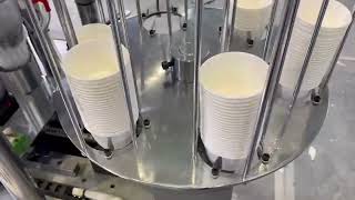 Automatic new type cake cup machine#papercupmachine #papercupmakingmachine