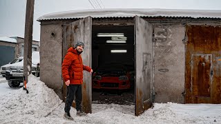 На 10 лет забыли в гараже японский спорткар