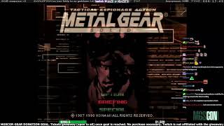 5 Day Metal Gear Marathon May 2024: Metal Gear Solid (Part 1)