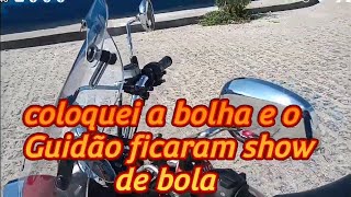 BOLHA E GUIDÃO PARA MELHORAR A PILOTAGEM NA CHOPP ROAD 150