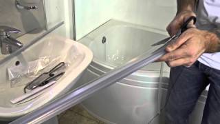 How to fit the Uniblade Shower Screen Seal