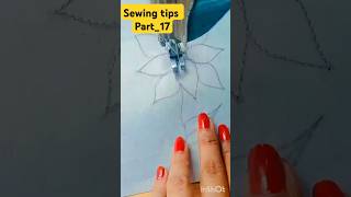 Embroidery thread se bnaye sunder sa design #sewing #tipsandtricks #sewinghacks @R.t_fashion-t6x