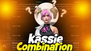 Kassie best carecter combination 2024 || How to use Kassie || Best use Kassie in free fire 2024🤯✅