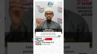 Tidak Selalu Menyalahkan Anak | Ustadz Dr. Irfan Yuhadi, M.S.I