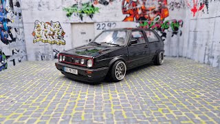 Golf 2 Motorswap R32 Turbo TURBO-GOCKEL 1:18 #diecast #118