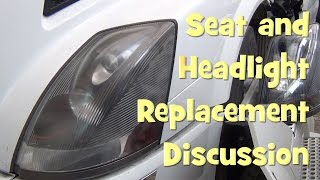 ERNIE Seat and Headlight Replacement Discussion