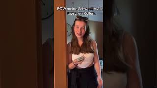 Meine Schwester und ich tauschen rollen: #fypシ #tiktok #julesboringlife