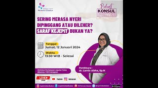 Sering merasa nyeri dipinggang atau dileher? Saraf kejepit bukan ya?