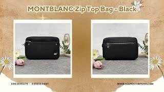 Túi cầm tay MONTBLANC Zip Top Bag - Black