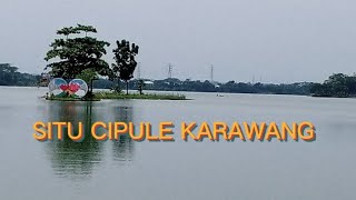 berwisatanya yg lokal2 aza,situ cipule karawang