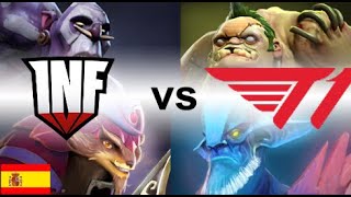 Infamous Gaming vs T1  (1 juego) |  REFLEJOS