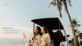 Clark & Katie Wedding at LaJoya Balangan Resort Uluwatu Bali