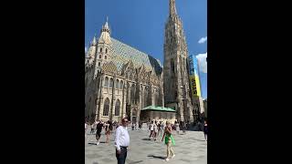 "Discover the breathtaking beauty of St. Stephen's Cathedral in Vienna! 🏰✨  #travelvlog #travel