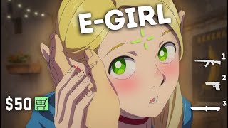 Заказал терпеливую E-GIRL в CS2