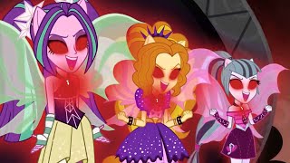 the Dazzlings siren screams separated (Adagio Dazzle, Sonata Dusk, Aria blaze)