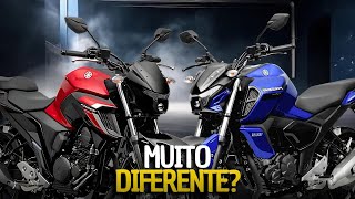 O QUE MUDA DA FZ-25 PARA FZ-15? 🤔