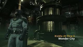 Batman: Return to Arkham - Arkham City - Riddler Trophies - Wonder City FULL