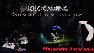 24 JAM SOLO CAMPING DI HUTAN l #asmr#relaxing# not #solocampinghorror#