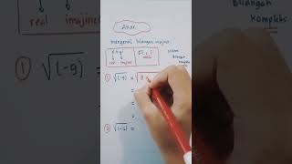 Sistem bilangan kompleks #maths #mathematics #akar