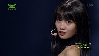 TWICE (미나, 모모, 다현, 채영) - MOVE [뮤직뱅크 in 홍콩 20190223]