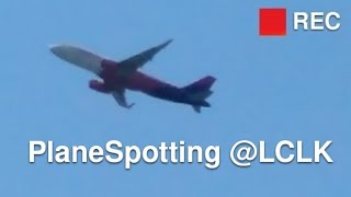 PlaneSpotting Departures at LCLK-Larnaca