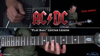 AC/DC - Play Ball Guitar Lesson