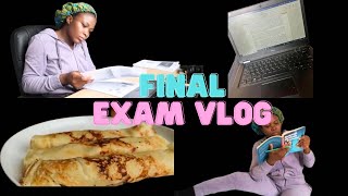 Final Exam Week in Belgium🇧🇪| Pulling all nighters| Craming and last minute revision