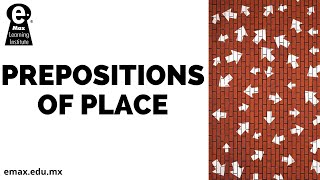 Prepositions of place (preposiciones de lugar)