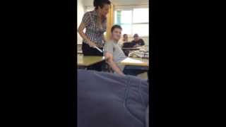 Yair Belzer student teacher beat him