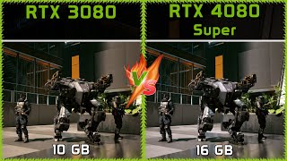 RTX 3080 10 GB vs RTX 4080 Super - FHD, QHD, UHD 4K