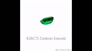 8.26CTS Zambian Emerald #gorgeousgems #gemstone