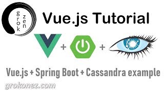 Vue js + Spring Boot example   Spring Data Cassandra + RestApi CRUD example