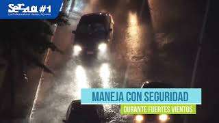 Maneja con cuidado, sigue las recomendaciones para evitar accidentes