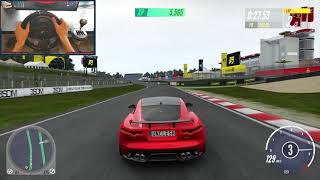 Project Cars 3 Gameplay | Jaguar F Type at Brands Hatch GP| Thrustmaster T300RS GT