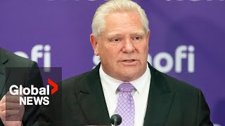 Doug Ford tells immigrants "not come to Canada" if they'll be "terrorizing neighbourhoods"